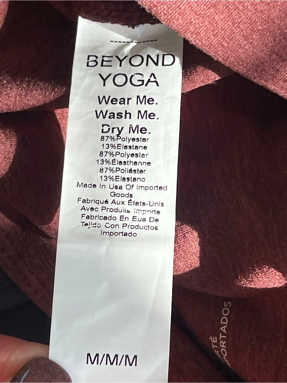 Beyond Yoga spacedye lad back wide leg pants NEW medium - Picture 11 of 13
